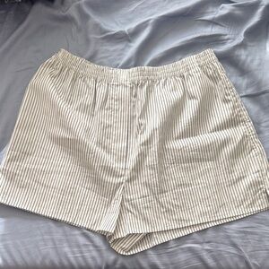 Aritzia Babaton Striped Women's Boxer Shorts